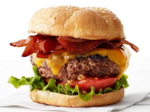 Order Cheddar Bacon Burger food online from Jubilee Juice & Grill store, Chicago on bringmethat.com