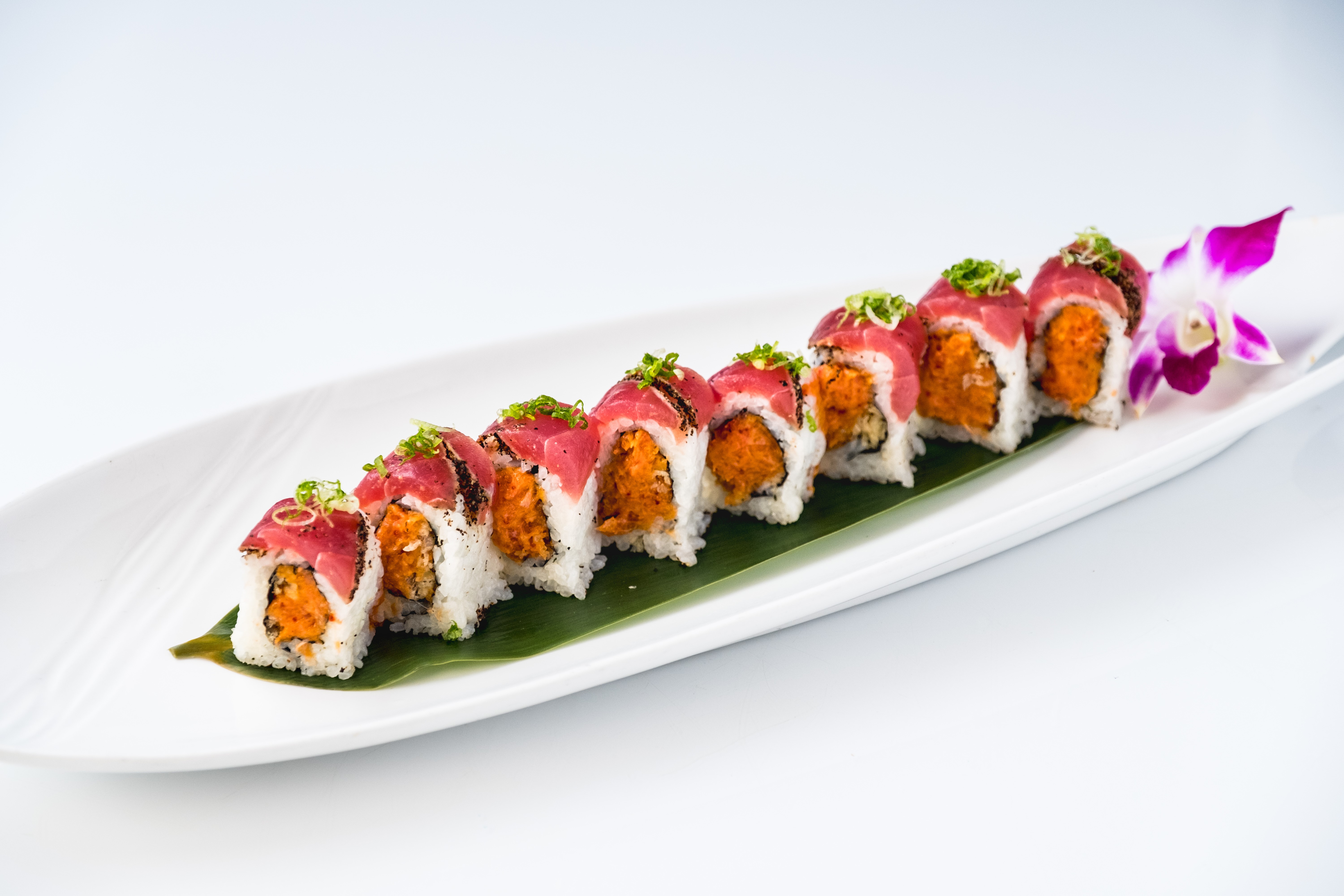 Order Crazy Tuna Roll food online from Nisen Sushi store, Commack on bringmethat.com