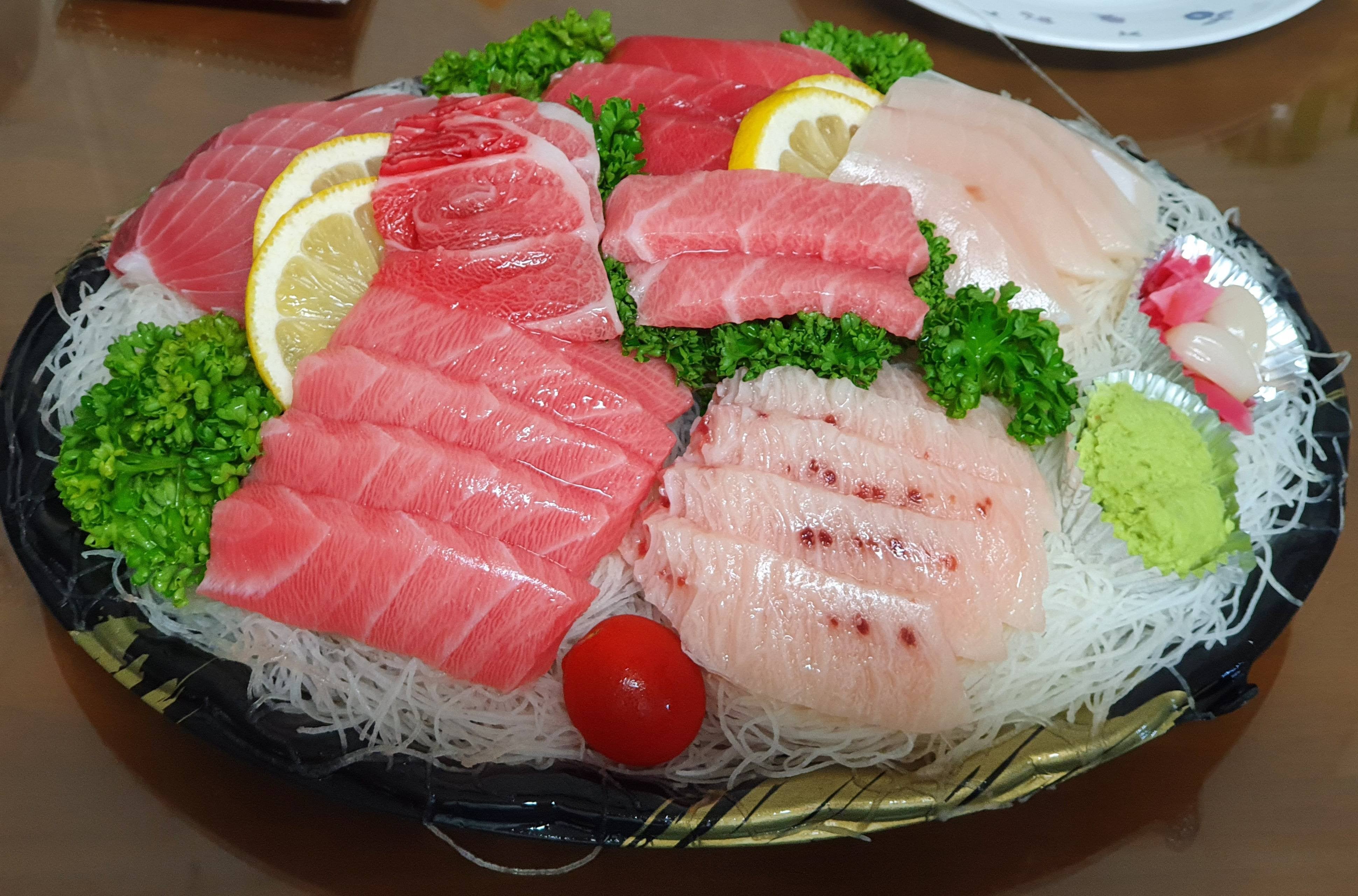 Order Sashimi Deluxe food online from Iron Chef store, Phoenix on bringmethat.com