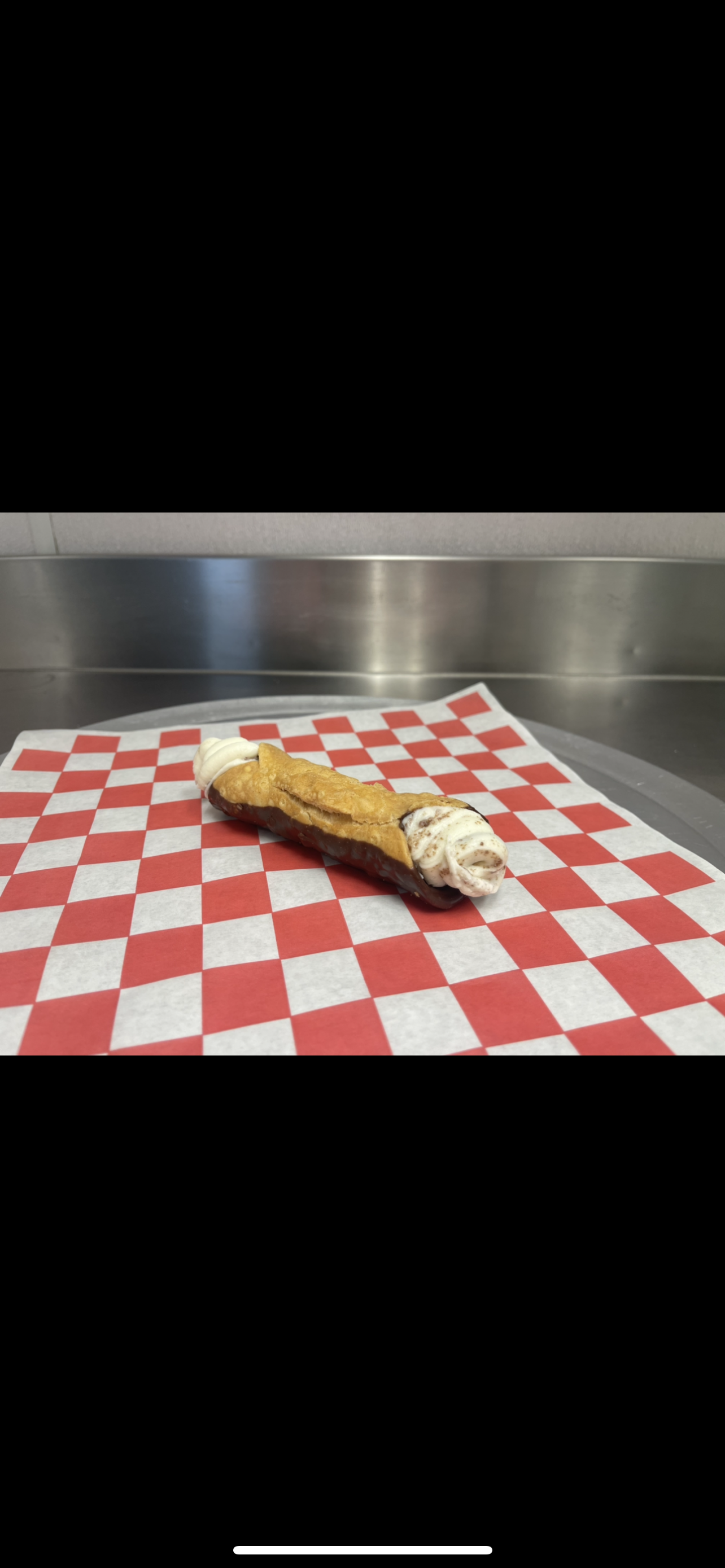 Order Chocolate Cannoli food online from Johnny's Pizza store, Cary on bringmethat.com