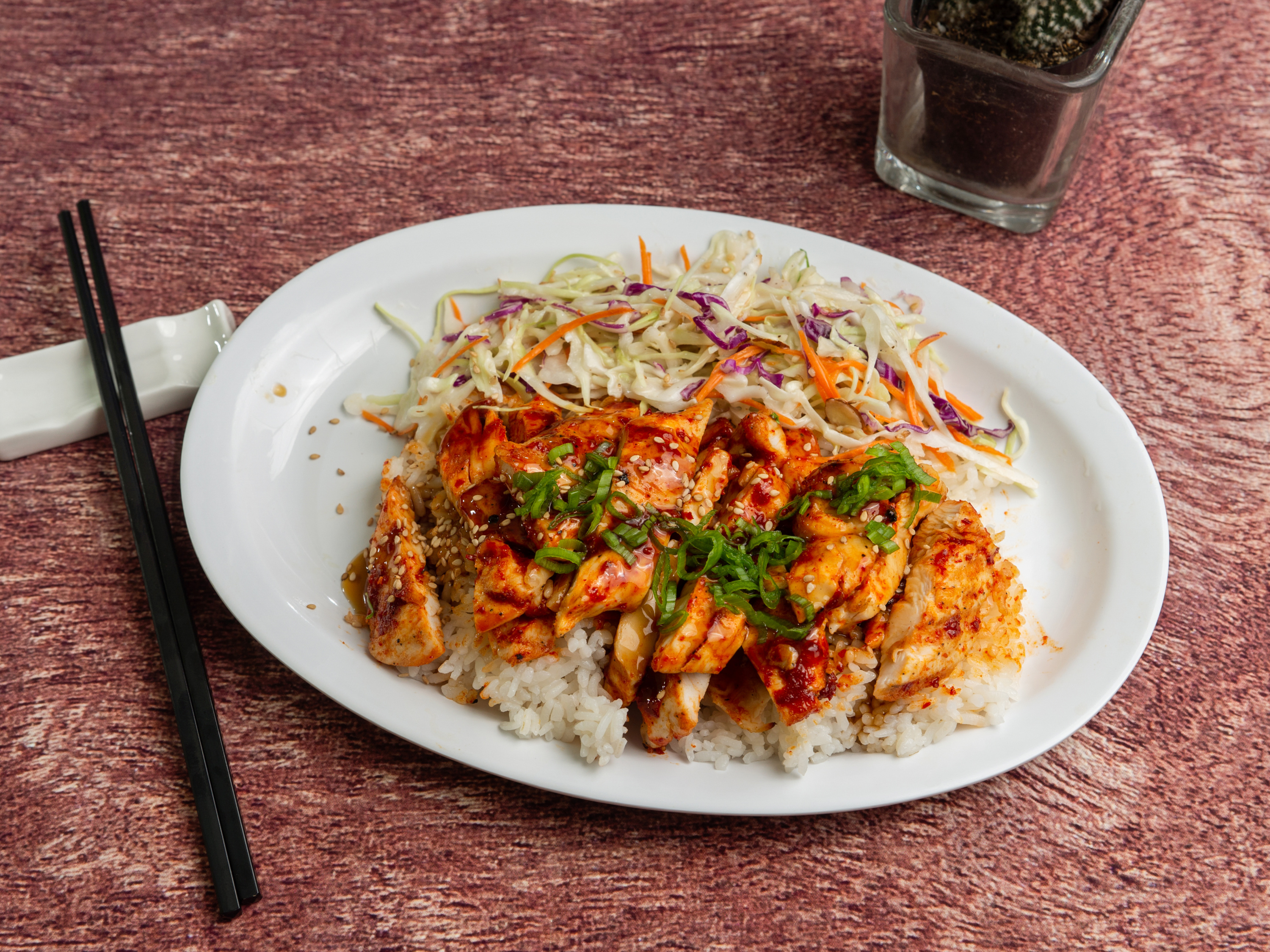 Order Spicy Chicken Breast Bowl food online from Yasai Japanese Grill store, Irvine on bringmethat.com