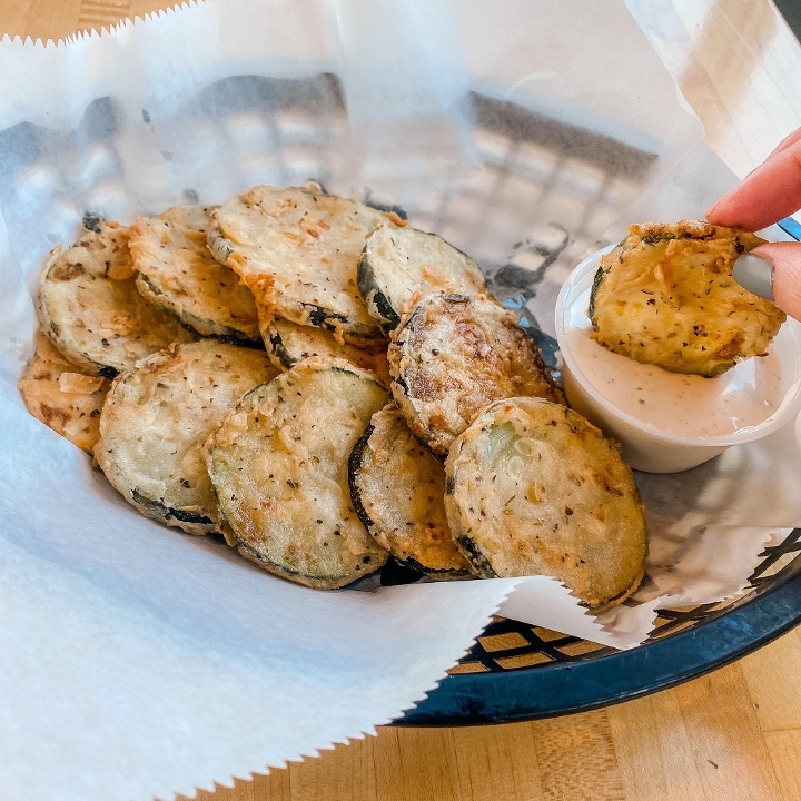 Order Fried Zucchini Chips food online from Something Different Grill store, Lubbock on bringmethat.com