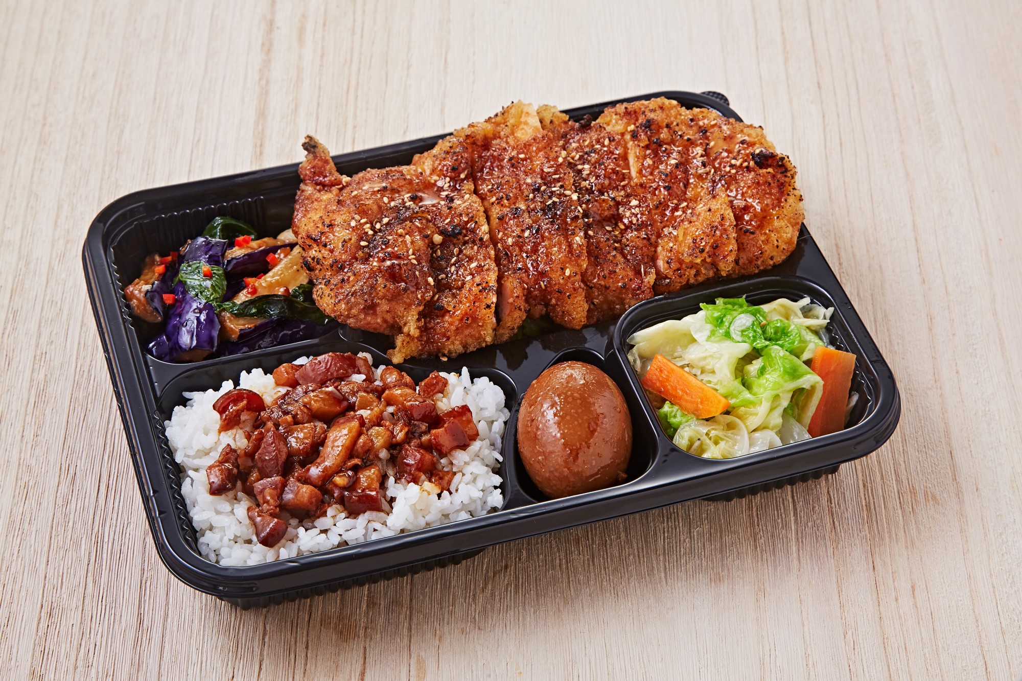 Order #R3 Grilled Chicken Cutlet Bento food online from O2 Valley store, Cupertino on bringmethat.com