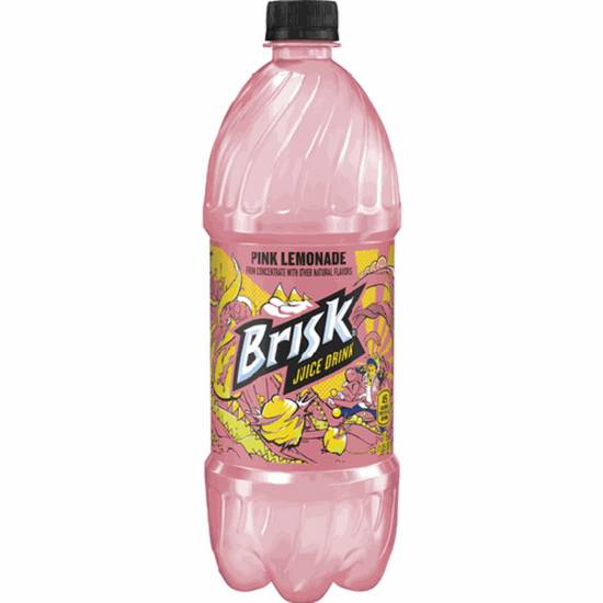 Order Brisk Juice Drink - Pink Lemonade food online from IV Deli Mart store, Goleta on bringmethat.com