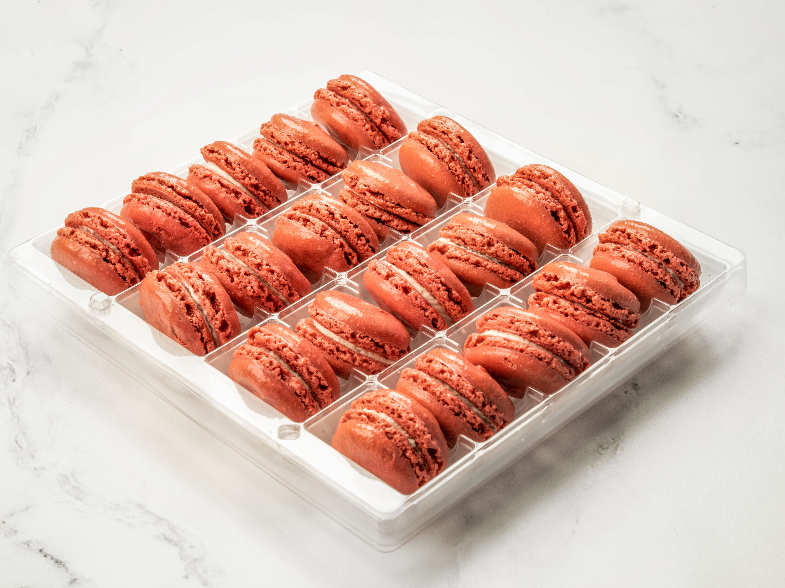 Order red velvet macaron food online from Le Macaron store, Windham on bringmethat.com