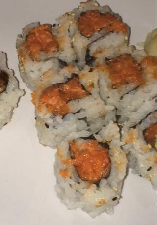 Order Salmon Nigiri Sushi food online from Love Sushi store, Gaithersburg on bringmethat.com
