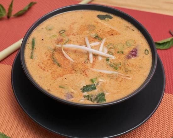 Order Coconut Curry Soup food online from Basil Indian and Thai Grill store, Montclair on bringmethat.com