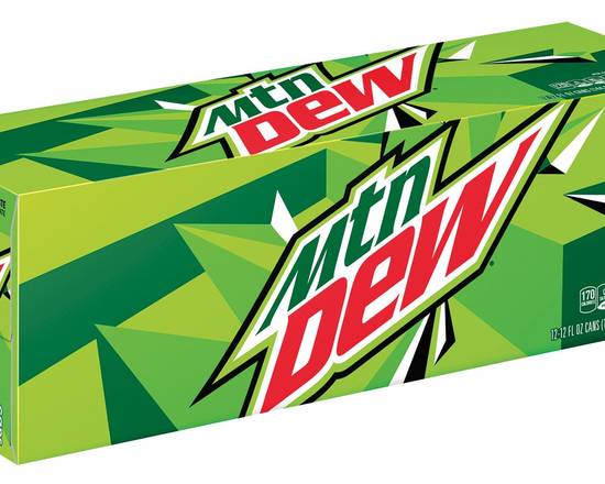Order Mountain Dew 12 Pack food online from Power Market 3016 store, Chico on bringmethat.com
