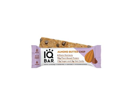 Order IQ Bar - Almond Butter Chip food online from Rebol store, Dublin on bringmethat.com