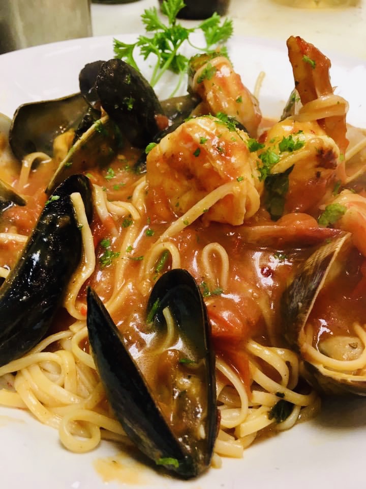 Order Capellini Seafood food online from Chris Pizza store, Clifton on bringmethat.com