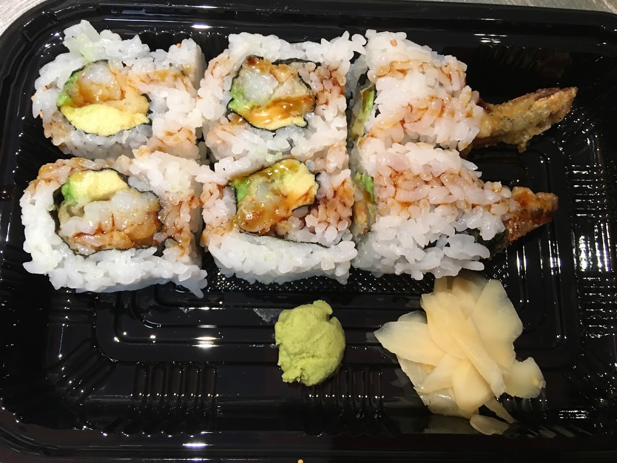 Order 61. Tempura Roll food online from Sushi Kinta store, San Francisco on bringmethat.com