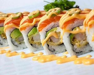 Order Kanki Roll food online from Kumori Sushi & Teppanyaki - Nolana store, Mcallen on bringmethat.com
