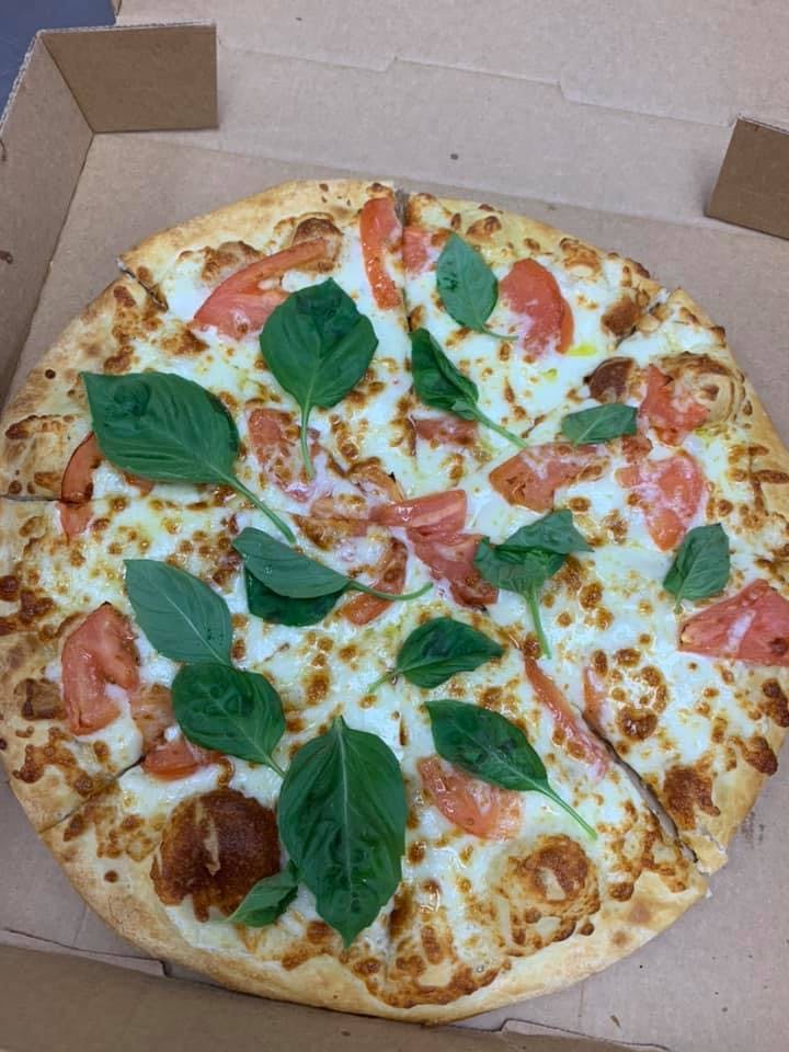 Order Margharita Pizza - 12'' (8 Slices) food online from Mario's Pizza Deland store, Deland on bringmethat.com