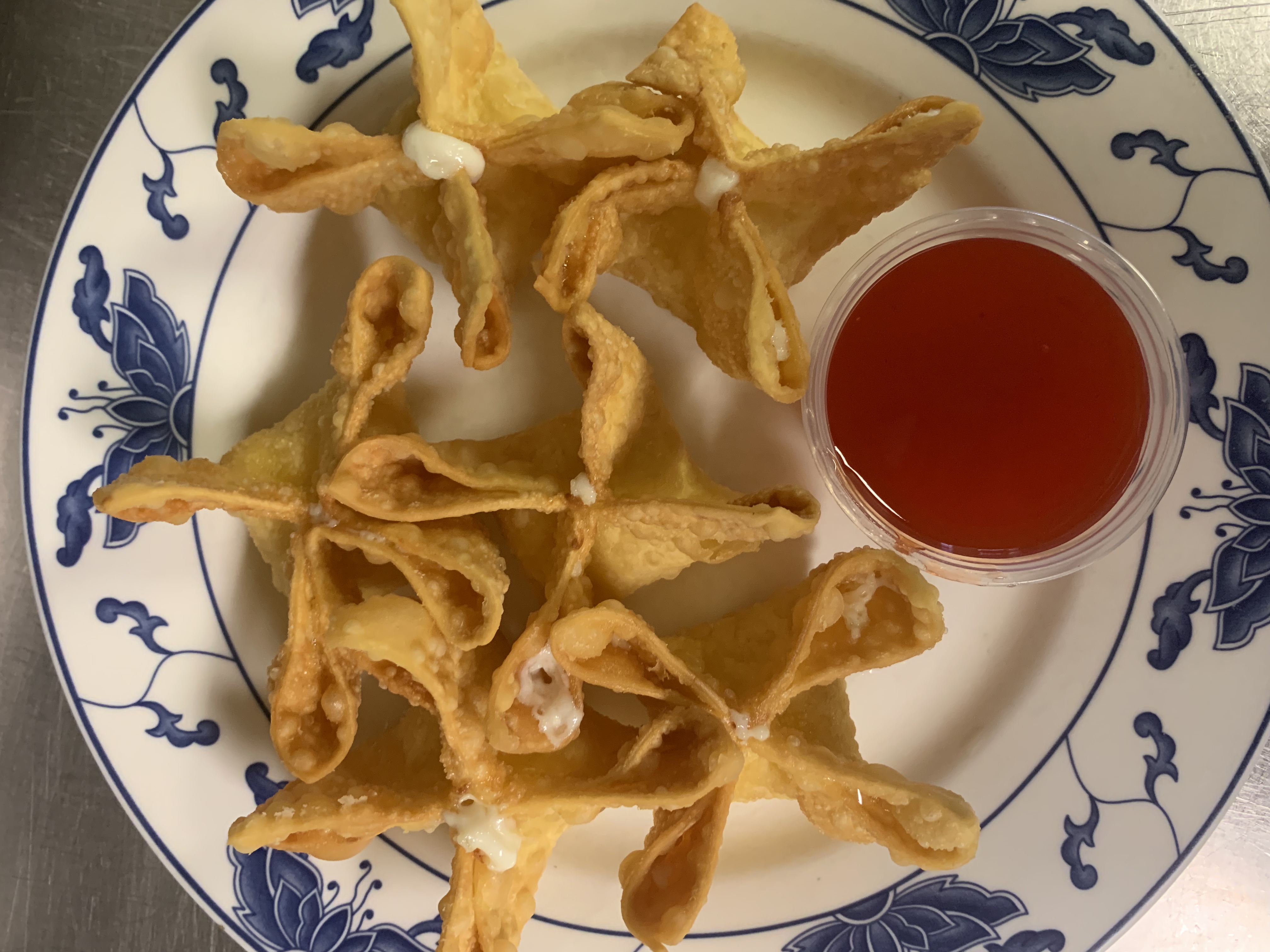 Order 6 Piece Crab Rangoon food online from China Renaissance store, North Olmsted on bringmethat.com