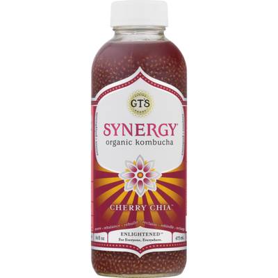 Order Gt's Organic Chia Cherry Synergy food online from Deerings Market store, Traverse City on bringmethat.com