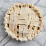 Order Frozen 9" Cherry Lattice Pie food online from Tiny Pies store, Austin on bringmethat.com