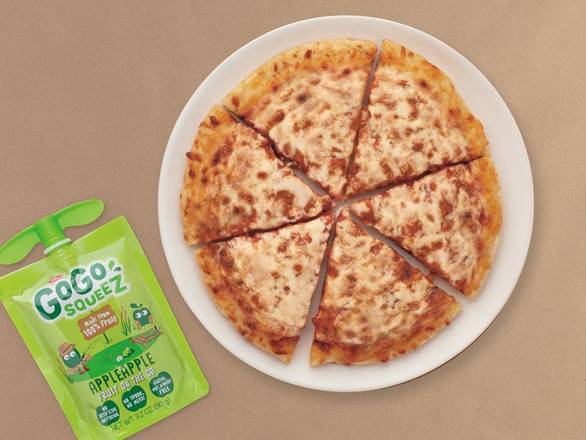 Order Kids Cheese Pizza food online from Eggcellence Cafe store, Houston on bringmethat.com