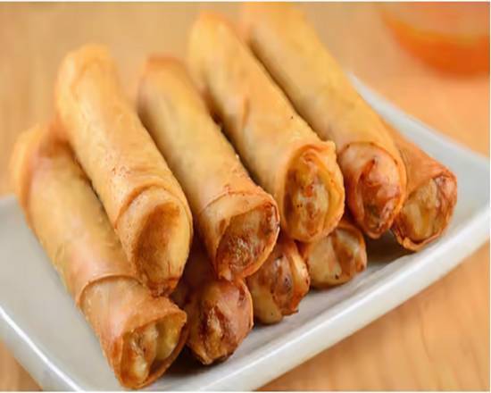 Order Chicken Lumpia (7 pcs) food online from L&L Hawaiian Barbecue store, Tracy on bringmethat.com