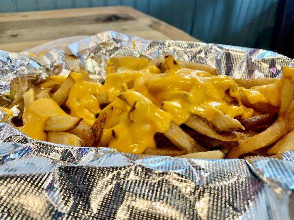 Order Cheese Fries food online from Village Burger store, Johns Creek on bringmethat.com