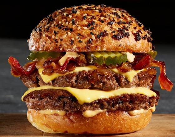 Order NY Attitude Burger food online from Nathan's Famous & Arthur Treacher's store, Bridgewater Township on bringmethat.com