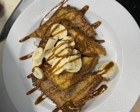 Order CHURRO FRENCH TOAST  food online from Cafe Unicorn store, New Rochelle on bringmethat.com