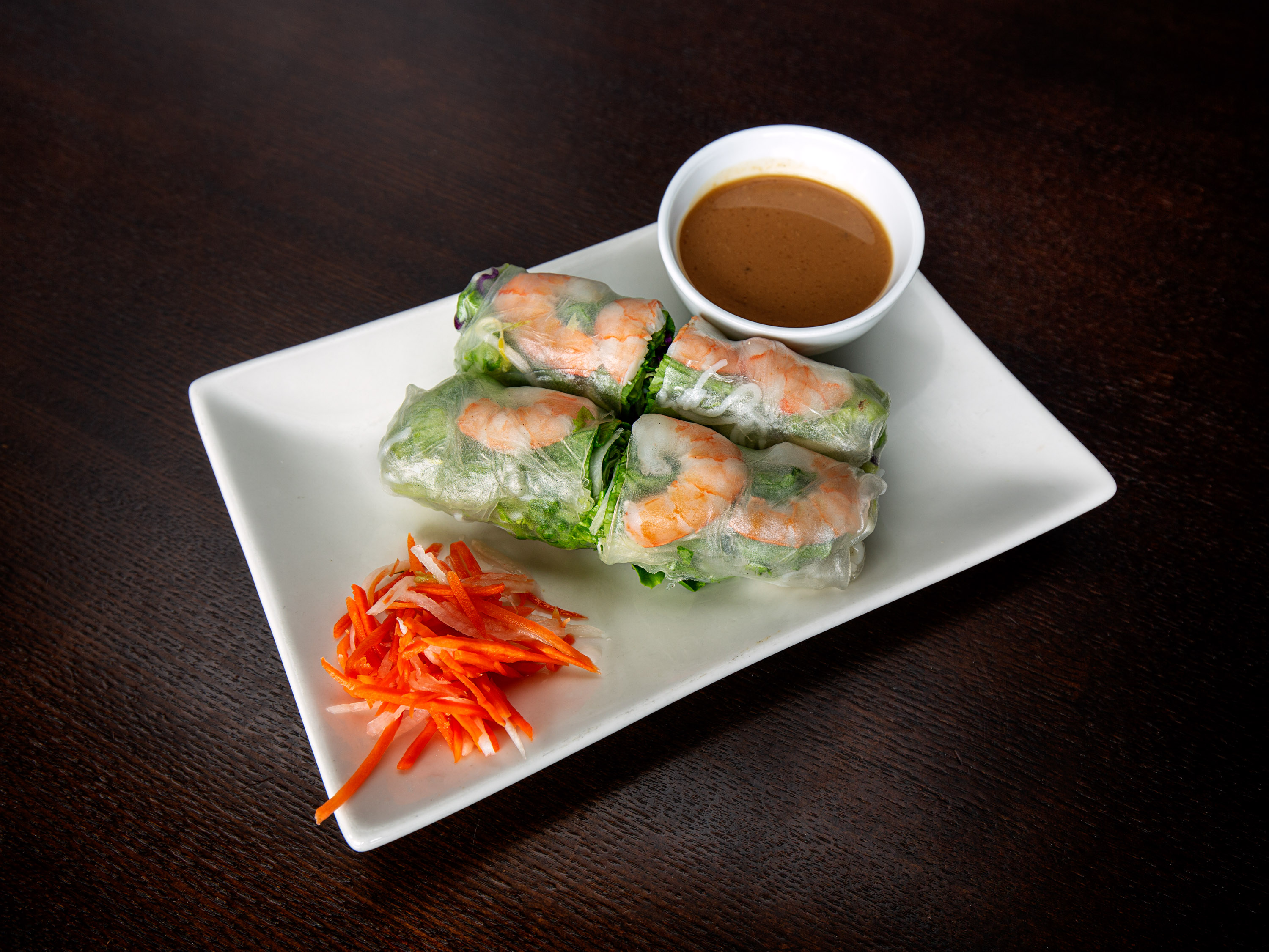 Order A3. Goi Cuon with Sliced Pork and Shrimp food online from Pho Viet store, Hillsboro on bringmethat.com