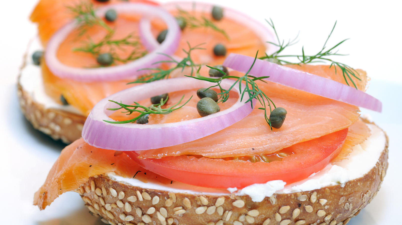 Order Bagel with Lox food online from Tasty Coffee store, San Francisco on bringmethat.com
