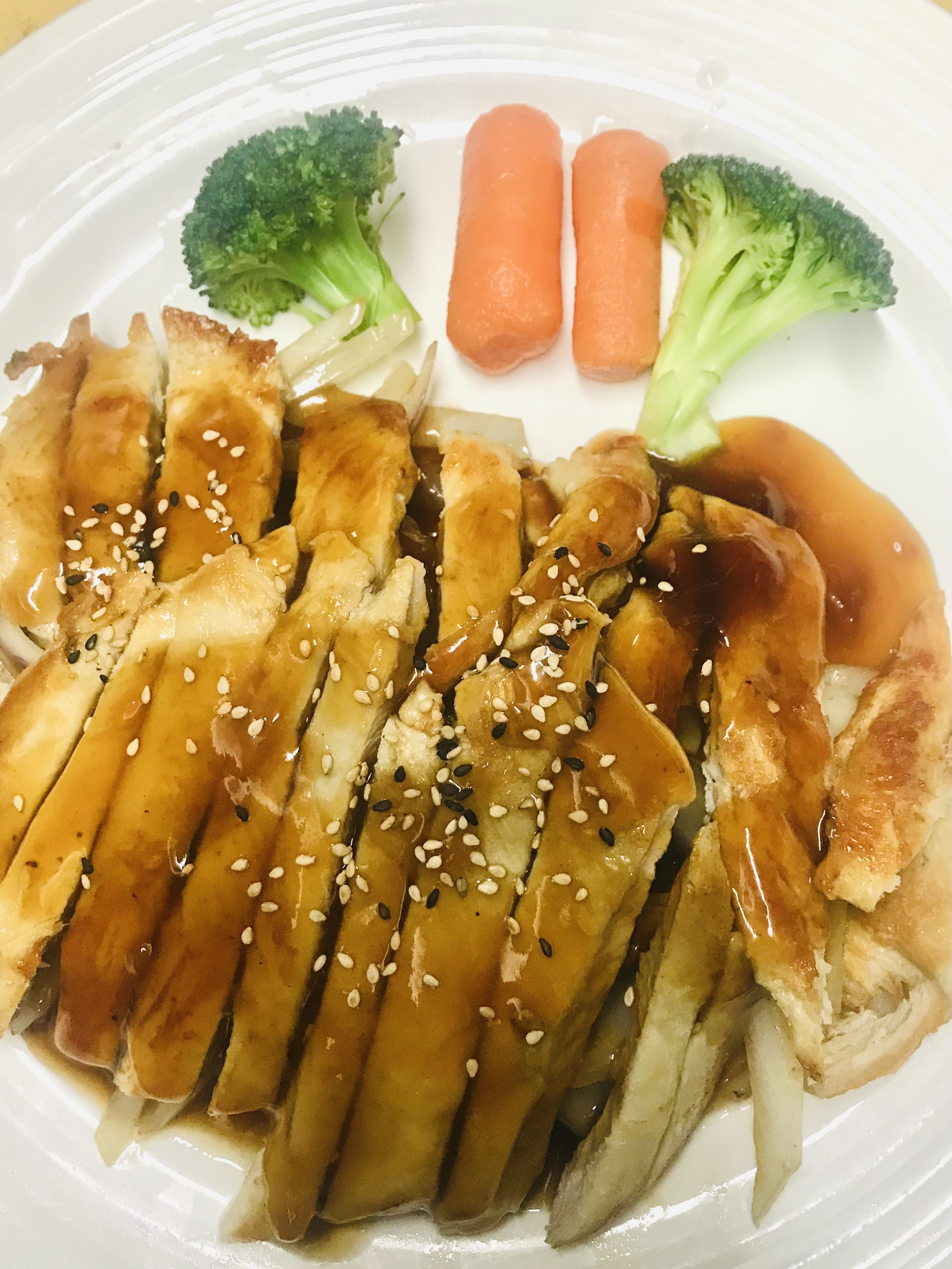 Order 132. Chicken Teriyaki food online from Thai Lemongrass & Sakura Sushi store, New York on bringmethat.com