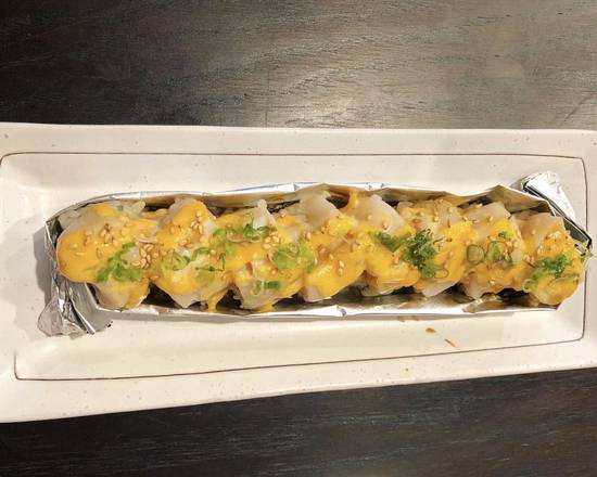 Order (Baked) Scallop Lover Roll food online from Ryoshin Sushi store, Belmont on bringmethat.com