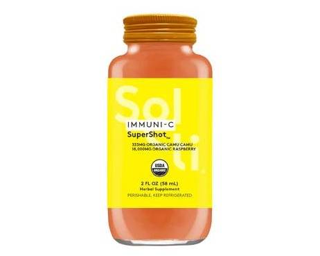 Order Sol-ti Immuni-C SuperShot - 2 fl oz (58 ml )  organic raspberry food online from Pit Stop Liquor Mart store, El Monte on bringmethat.com