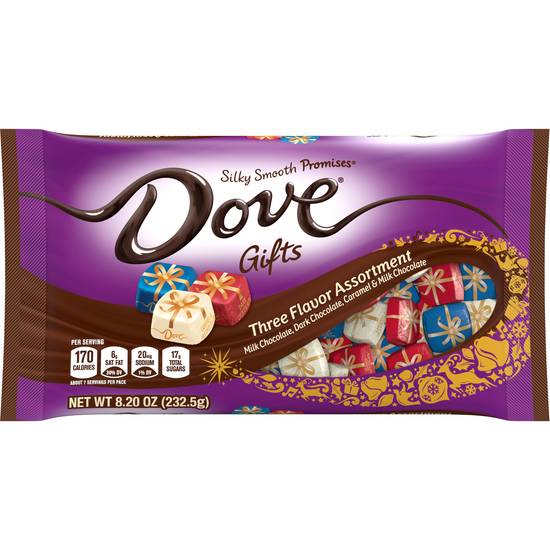 Order Dove Promises Christmas Gifts, Assorted Chocolate - 8.20 oz food online from Rite Aid store, LEHIGHTON on bringmethat.com
