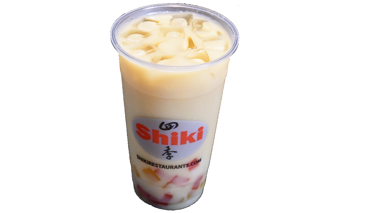 Order Rainbow Jasmine Milk Tea food online from Shiki Bento House store, Foster City on bringmethat.com
