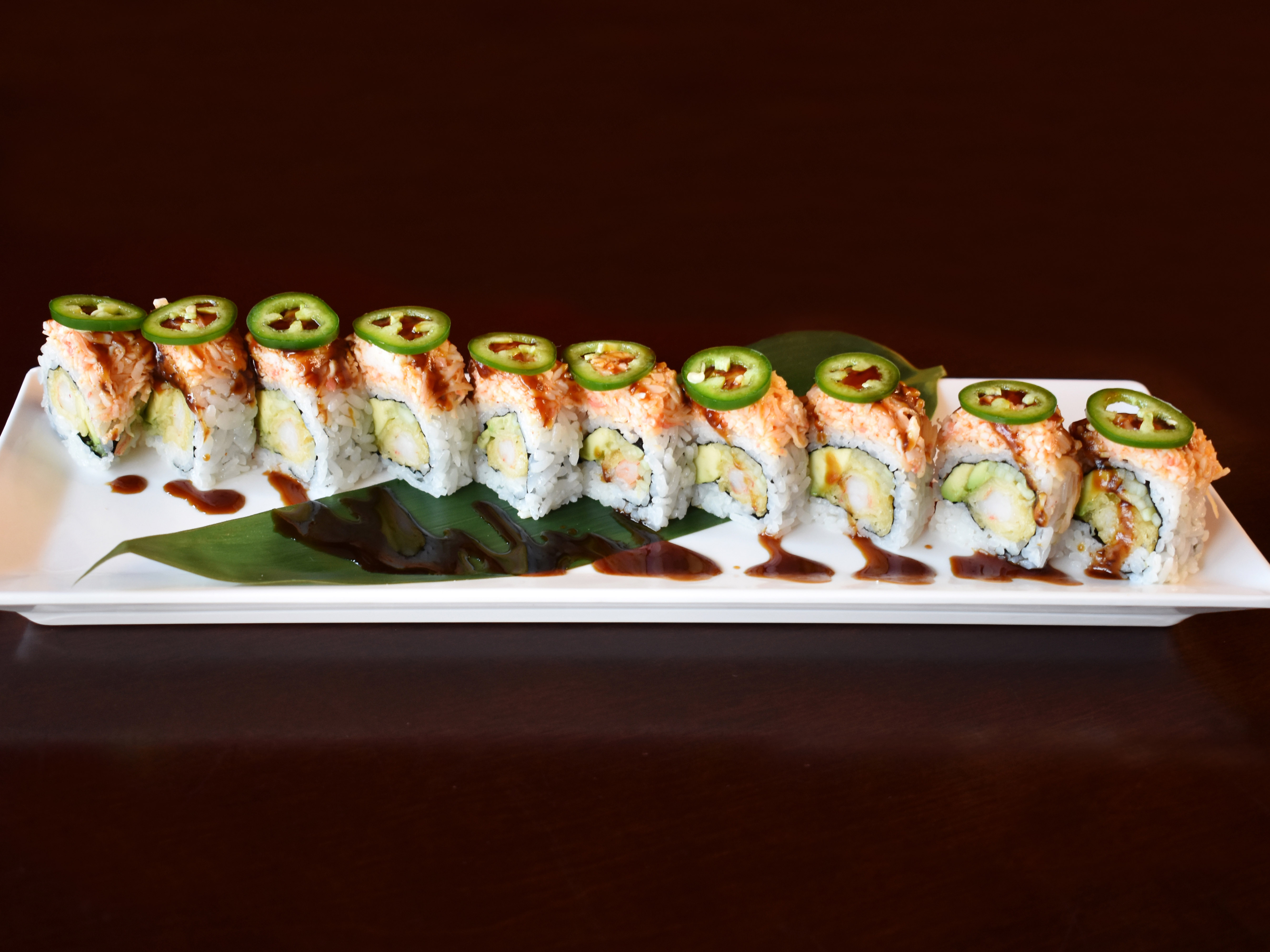Order Jalapeno Roll food online from Tuna Sushi store, Lemon Grove on bringmethat.com