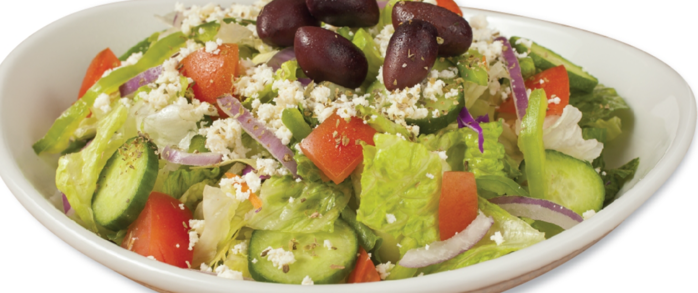 Order Regular Greek Salad food online from Greek Chicken store, Las Vegas on bringmethat.com