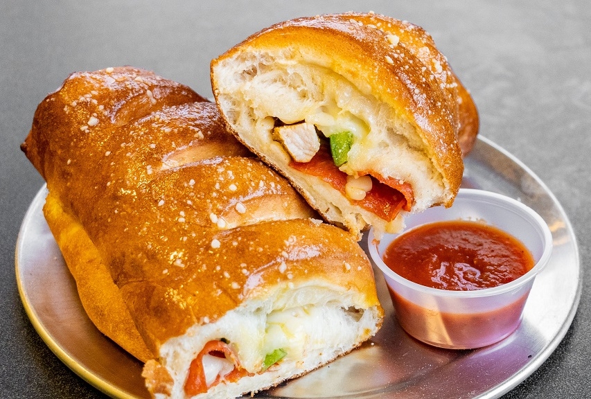 Order Small Stromboli 3PO food online from Holy Pie Pizzeria store, Garden City on bringmethat.com