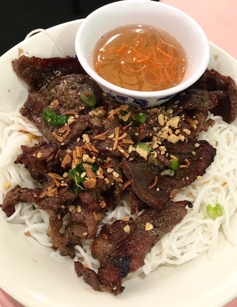 Order 27. Bun Tom Nuong food online from Yummy Yummy Vietnamese Cuisine store, San Francisco on bringmethat.com