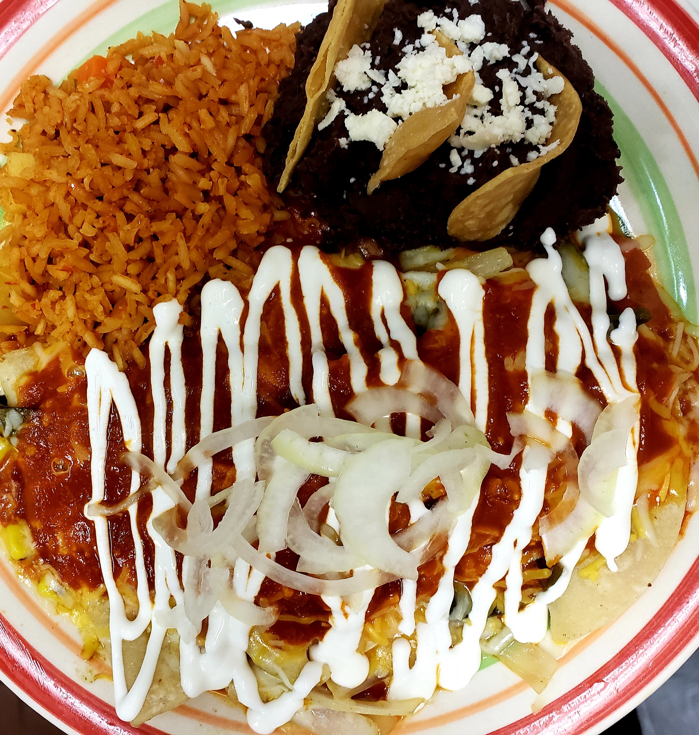 Order Enchiladas food online from Quetzally Mexican Food store, Philadelphia on bringmethat.com