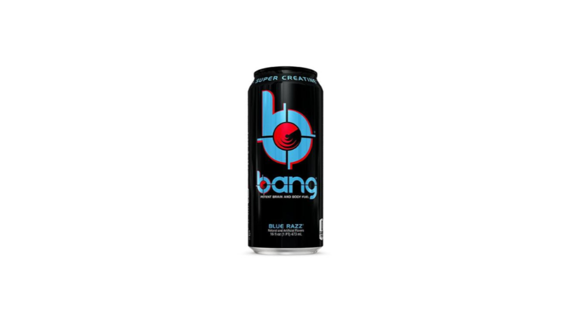 Order Bang Blue Razz 16 oz food online from Rebel store, San Jose on bringmethat.com