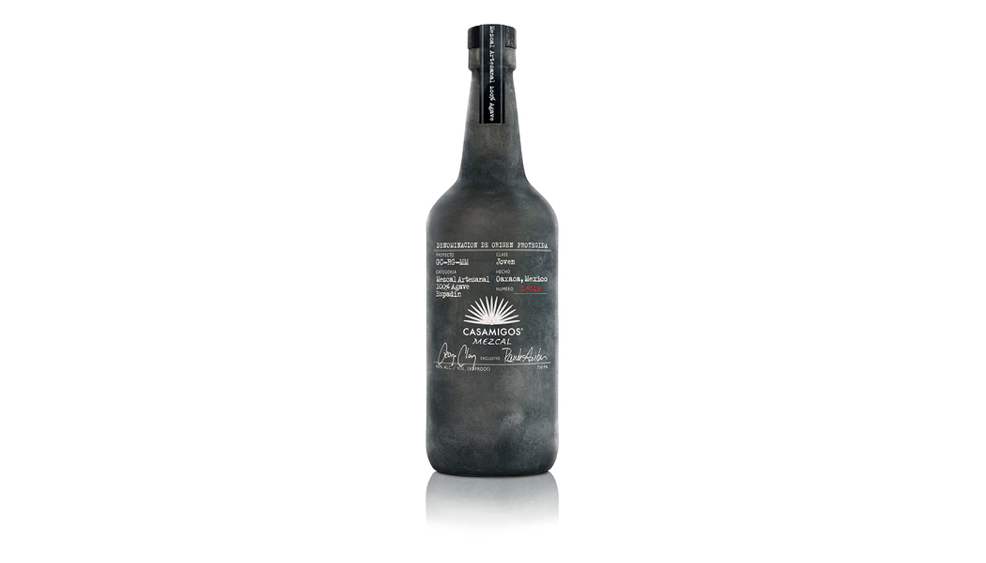 Order Casamigos Mezcal Joven 750mL food online from Dimension Liquor store, Lake Forest on bringmethat.com