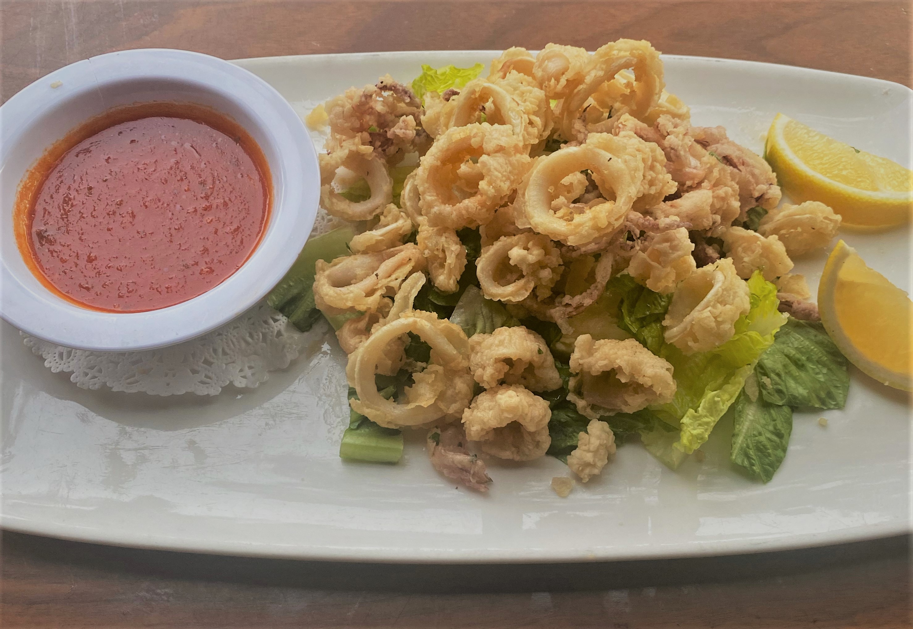 Order Calamari Fritti food online from Alessa By Chef Pirozzi store, Laguna Beach on bringmethat.com