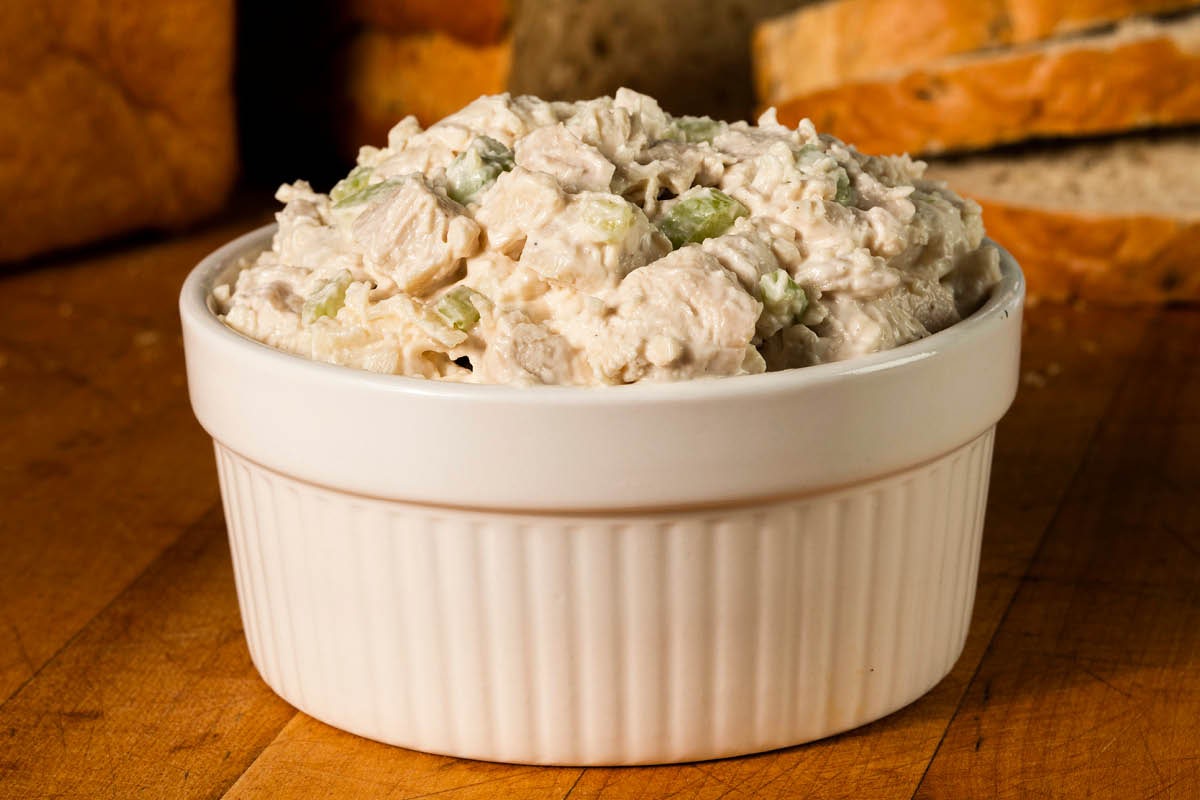 Order Traditional Chicken Salad Half Pound food online from Toojay store, Dania Beach on bringmethat.com