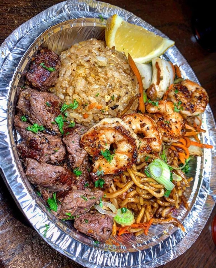 Order Double Protein Plate food online from Volcano Grille store, Las Vegas on bringmethat.com