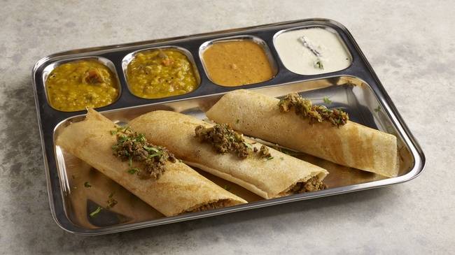 Order Mutton Dosa food online from Copper Pot store, Redondo Beach on bringmethat.com
