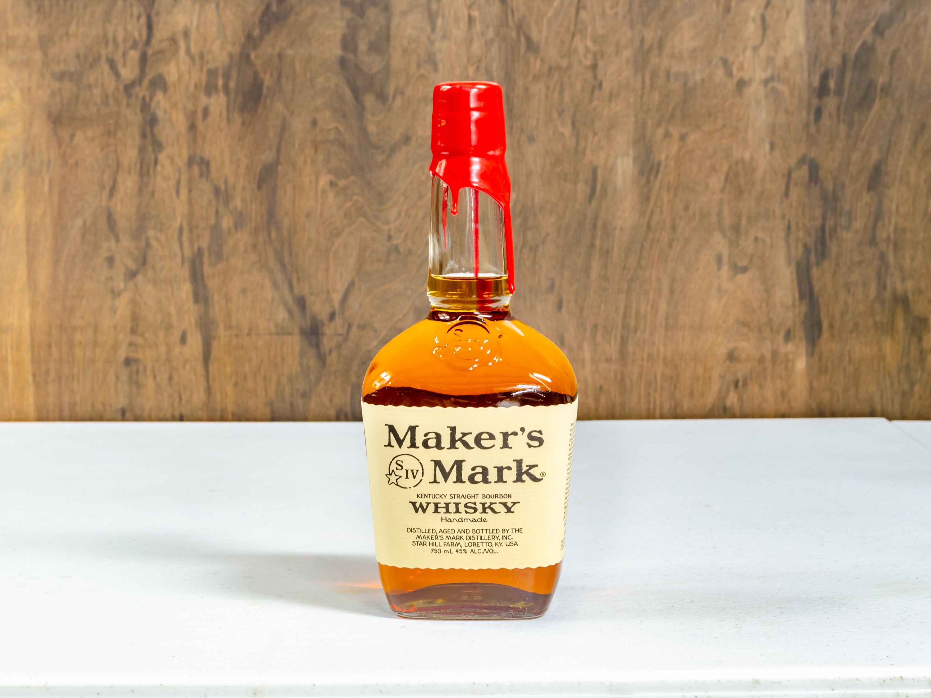 Order Maker's Mark, 750 ml. Bourbon  food online from Liquorama store, Hyde Park on bringmethat.com