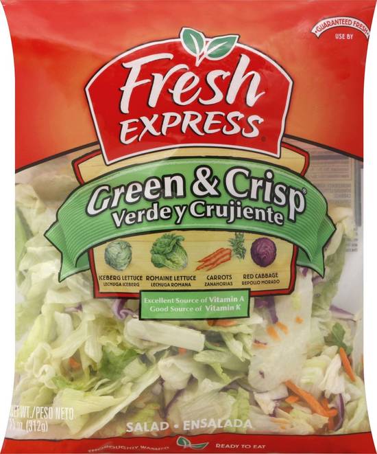 Order Fresh Express · Green & Crisp Salad (11 oz) food online from ACME Markets store, Philadelphia on bringmethat.com