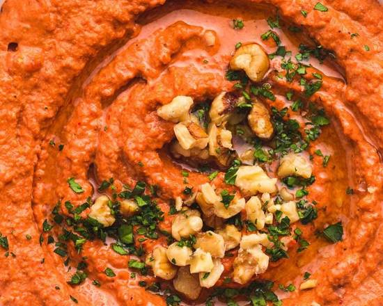 Order Muhammara food online from GOLDEN GRILL AUTHENTIC LEBANESE CUISINE store, Fresno on bringmethat.com