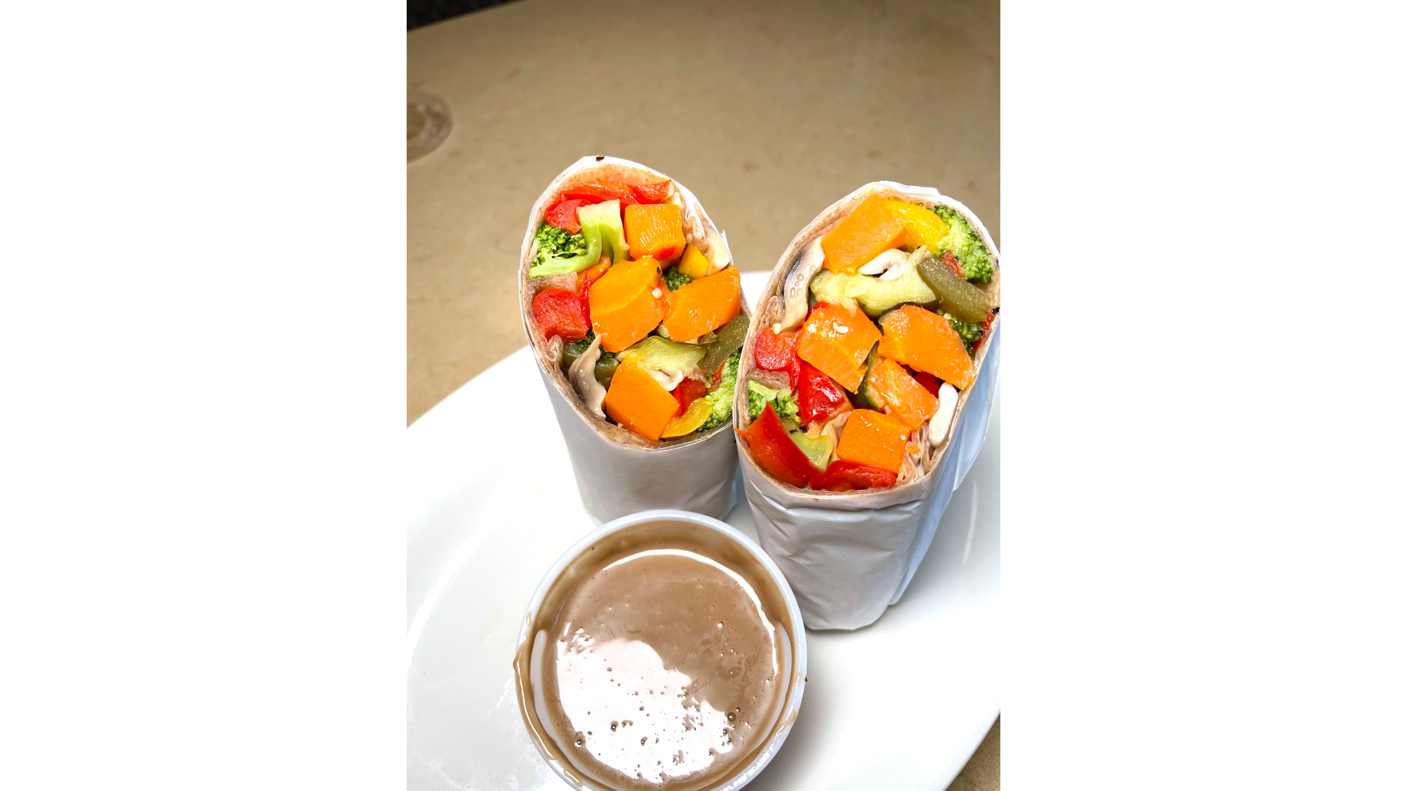 Order Grilled Vegetable Wrap food online from Mario's Pizzeria store, Syosset on bringmethat.com