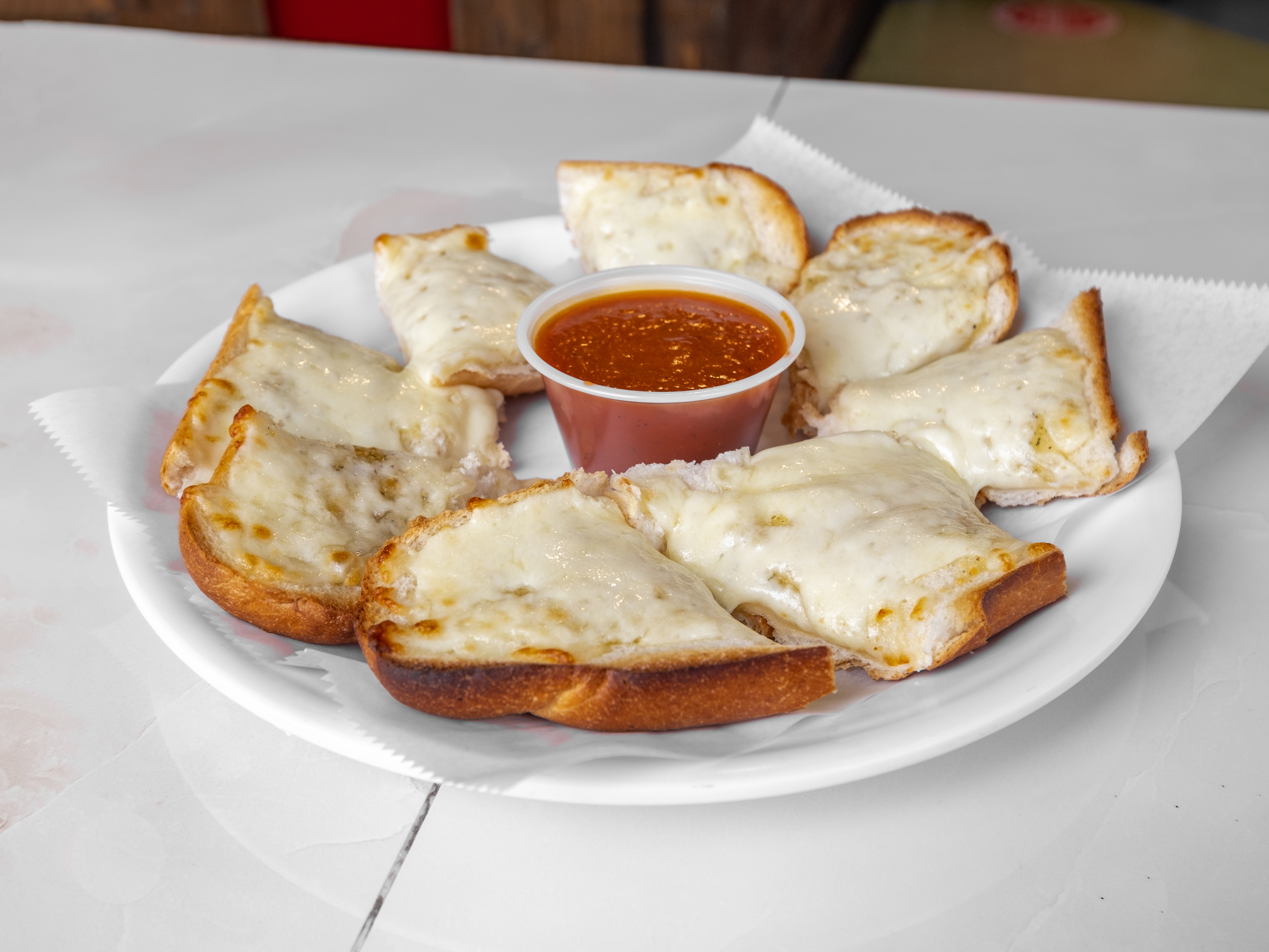 Order Cheesy Bread food online from New Yorker Pizza store, Leesburg on bringmethat.com