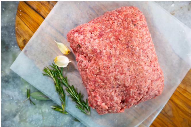 Order Grass-Fed Fat Ground Beef 5 lb. Grass Finished, Pasture Raised food online from Agridime Meats store, Gilbert on bringmethat.com