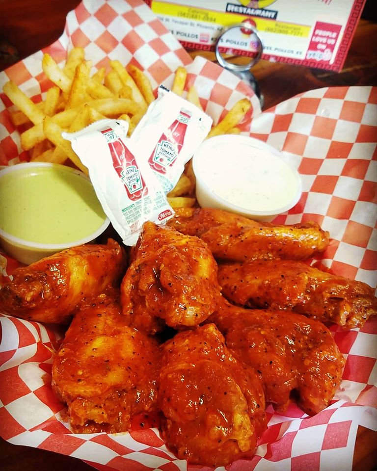 Order Wings food online from Kiss Pollos On Wheels store, Tolleson on bringmethat.com